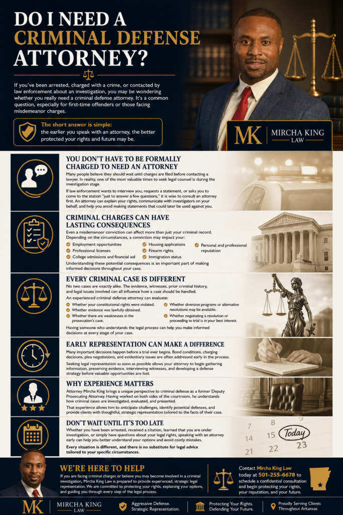Do I Need a Criminal Defense Attorney